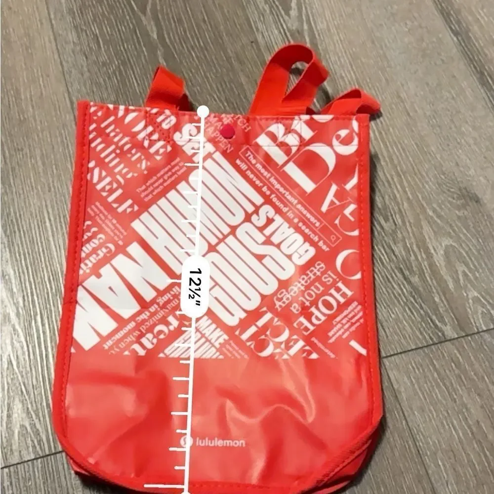 Lululemon Athletica Red Travel Bag